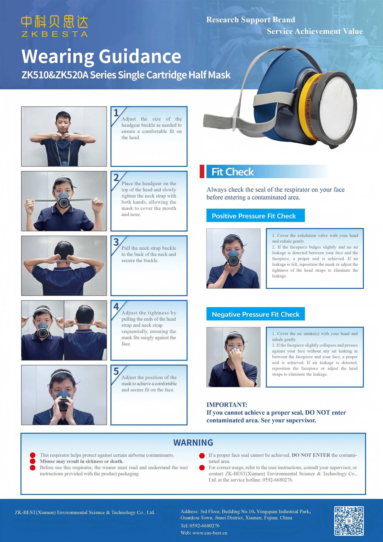 How to ware single filter mask1 How to ware single filter mask1